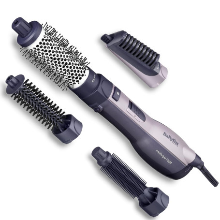BaByliss Brosse soufflante multistyles Technologie ionique anti-frisottis, Technologie céramique, 4 accessoires, Multistyler, No