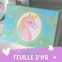 Boîte à Bijoux Musicale Licorne pour Filles - Boîte à Musique Licorne pour Enfants avec Miroir, Cadeaux d'Anniversaire Licorne p