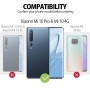 MyGadget Coque pour Xiaomi Mi 10 Pro & Xiaomi Mi 10 4G - Case TPU Souple - Cover Protection Extra Fine - Étui Coloré Anti Choc e