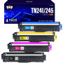 CMYBabee TN241Toner Compatible pour Brother TN242 TN241 TN246 TN245 pour Brother MFC-9332CDW DCP-9022CDW HL-3142CW MFC-9142CDN H