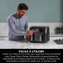 Ninja Foodi Dual Zone Air Fryer numérique, 2 tiroirs, 7,6L, 4-en-1, sans huile, Friture à air, Max Crisp, Rôtissage, Réchauffage