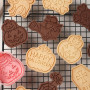 Yealoo Lot de 8 Emporte-pièces en Plastique 3D pour Halloween Patisserie Moule Biscuit Set