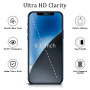 MAYtobe 2 Pièces Verre Trempé Anti Espion pour iPhone 12 avec 2 Pièces Caméra Arrière Protecteur, Film Protection écran Confiden