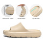 GemChve Claquettes Hommes Chaussons Femme Antidérapant Sandales Pantoufles Confortable Unisex Epaisse Foam Slides pour Maison, J