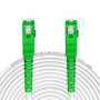 opteec® - Câble Fibre Optique Blindé - 20M - ORANGE/SFR/BOUYGUES/SOSH/RED by SFR - Rallonge/Jarretière - SC-APC à SC-APC Renforc