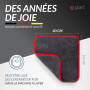 ✅ Glart 443TP Lot de 3 Chiffons Microfibre Voiture, Super Absorbant Chiffons de Polissage, Polyvalents pour Motocyclette et Mach