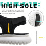 Acfoda Sandales Femme Été Léger Mode Confortable Orthopédique Chaussures