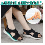 Acfoda Sandales Femme Été Léger Mode Confortable Orthopédique Chaussures