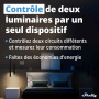 Shelly Plus 2PM | Interrupteur/commutateur de relais 2 canaux Wi-Fi & Bluetooth | Consomètre | Domotique | Portails et volets ro