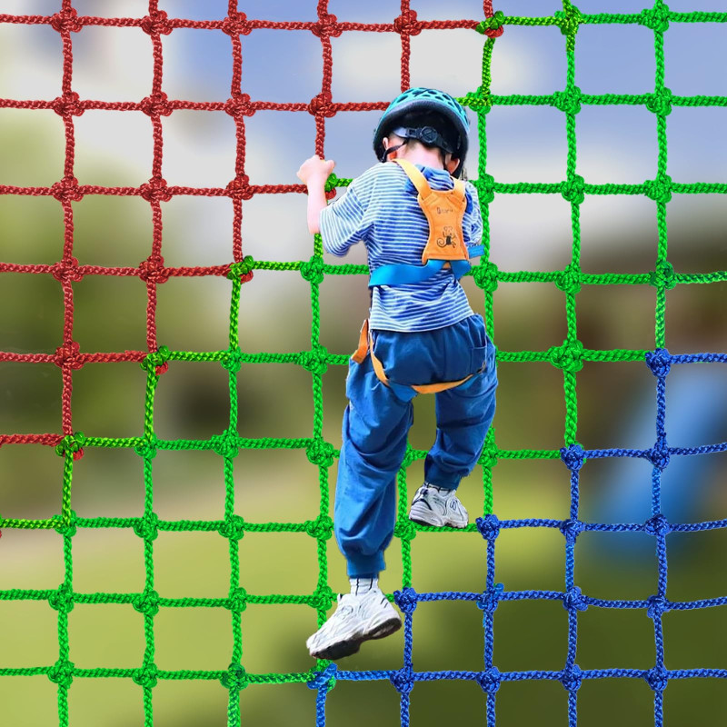 YANGUANG Aire de jeux avec filet de sécurité pour enfants et adultes