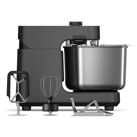 Ooni Halo Pro Mixeur Spiral - Robot à pétrir avec accessoires - Capacité de 7,3 litres - 58 vitesses - Gris anthracite