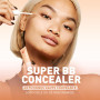 Erborian – Super BB CONCEALER – Anticernes-soin haute couvrance enrichi en Niacinamide et SPF 25 - Correcteur yeux hydratant, fi