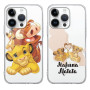 nurkorki [2 Pack Coque pour iPhone 14 Pro Max 6,7",Doux Antichoc TPU Silicone Housse Étui de Téléphone Dessin Animé Lion Motif C