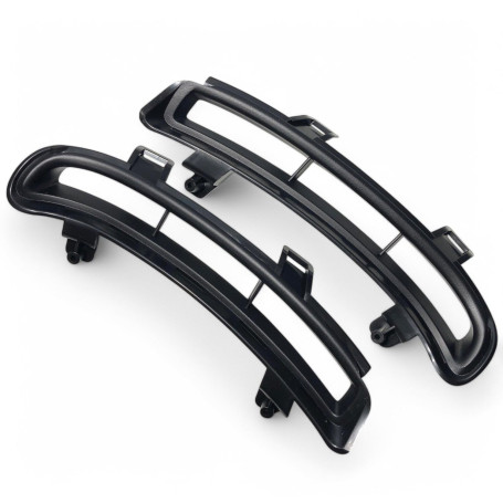 Ensemble de Fixation Support de Feu - Grille de pare-choc - Cadre de Phare côté Gauche et Droite compatible pour Citroën DS3 OEM