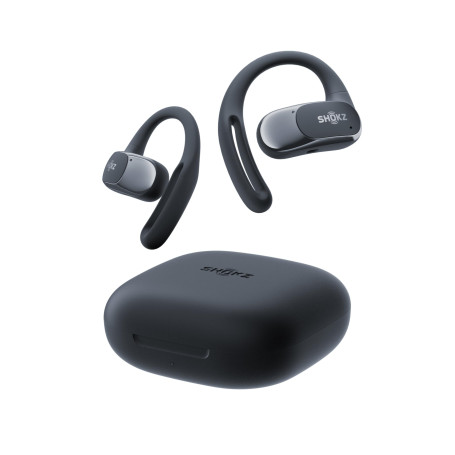 SHOKZ Écouteurs à Oreilles Libres OpenFit Air, Casque Bluetooth sans Fil avec Microphone, écouteurs avec Crochet d'oreille Air,