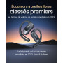 SHOKZ Écouteurs à Oreilles Libres OpenFit Air, Casque Bluetooth sans Fil avec Microphone, écouteurs avec Crochet d'oreille Air,