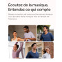 SHOKZ Écouteurs à Oreilles Libres OpenFit Air, Casque Bluetooth sans Fil avec Microphone, écouteurs avec Crochet d'oreille Air,