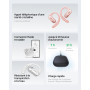 SHOKZ Écouteurs à Oreilles Libres OpenFit Air, Casque Bluetooth sans Fil avec Microphone, écouteurs avec Crochet d'oreille Air,