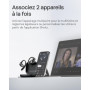 SHOKZ Écouteurs à Oreilles Libres OpenFit Air, Casque Bluetooth sans Fil avec Microphone, écouteurs avec Crochet d'oreille Air,
