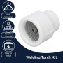 Lot De 2 Coupelles De Soudage Tig, DC 175A Tasses De Buse En Céramique Torche Soudage, Kit D'accessoires De Buse En Céramique Bu