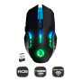 Empire Gaming - Armor RF800 Pack Clavier Souris Gaming Rechargeable sans Fil AZERTY (Français-Layout) RGB avec Tapis de Souris -