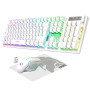 Empire Gaming Armor RF800 Pack Clavier Souris Gaming Rechargeable sans Fil AZERTY (Français-Layout) RGB avec Tapis de Souris -Cl