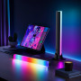 MIWATT 32CM Barre de LED RGB avec synchronisation musicale, Éclairage d'ambiance alimenté par USB, Rétroéclairage pour jeu et té