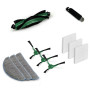 AVAENZO Accessoires pour iRobot Roomba Combo Essential, Combo 2 Essential, Roomba 105 Combo, 1 Brosse Principale, 3 Lingettes, 3