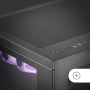 Mars Gaming MC-3TCORE, Boîtier Gaming Custom ATX, Triple Verre Trempé Amovible, Double Caméra, Semi-Tour Compatible avec Cartes-
