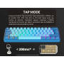 Ranked N60 Nova Clavier Mécanique de Jeu 60% | Hot Swap Gaming Keyboard | 62 Touches Programmables | RGB LED | Mac, PC Windows |