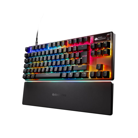 SteelSeries Apex Pro TKL Gen 3 - Clavier HyperMagnetic gaming - OmniPoint 3.0 - Actionnement ajustable - Déclenchement rapide - 