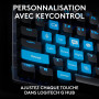 Logitech G PRO X TKL RAPID, clavier gaming filaire sans pavé numérique touches analogiques magnétiques, mode de déclenchement ra