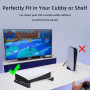 Mcbazel Support Horizontal Compatible avec Console PS5 DE/UHD, Support de Base pour Disque PS5 et Console édition numérique, ave
