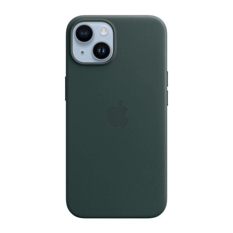 Apple Coque en cuir pour iPhone 14 avec MagSafe - Vert foret