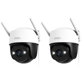 Imou 3K Lot de 2 Caméra Surveillance WiFi Extérieure 360°, Vision Nocturne Couleur 30m, Détection des Personnes/Véhicules, Suivi Imou 3K Lot de 2 Caméra Surveillance WiFi Extérieure 360°, Vision Nocturne Couleur 30m, Détection des Personnes/Véhicules, Suivi