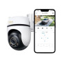 Tapo C530WS Caméra de Surveillance extérieure 360°, 3K 5MP, Vision Nocturne Couleur Starlight, détection IA, Suivi de Mouvement,