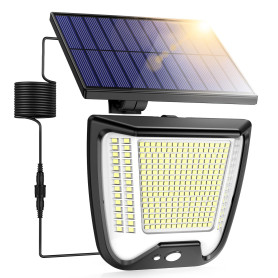spqment Solaire Exterieur Mouvement Detecteur Lampe: 288 LED Eclairage Puissant Lumiere Extérieur Solaire de 3 Mouvement Détecti spqment Solaire Exterieur Mouvement Detecteur Lampe: 288 LED Eclairage Puissant Lumiere Extérieur Solaire de 3 Mouvement Détecti