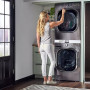 NIUXX Kit de Superposition Universel, Accessoires pour Lave-linge/Sèche-linge, Universel Cadre Intermédiaire pour Lave-linge et