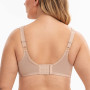 CASOLACE Soutien-Gorge Femme Grande Taille avec Armatures Minimiseur Sexy Dentelle