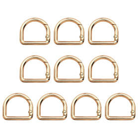AIRTILY 10 Morceaux De Boucle De Ressort en Forme De D, Boucle Métallique Polyvalente, La Boucle en Métal De Remplacement Peut Ê AIRTILY 10 Morceaux De Boucle De Ressort en Forme De D, Boucle Métallique Polyvalente, La Boucle en Métal De Remplacement Peut Ê