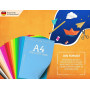 Papier couleur A4 - MEGA Kit de bricolage,180 feuilles de papier de couleur, 40 couleurs & papier de bricolage premium 80g/m² MA