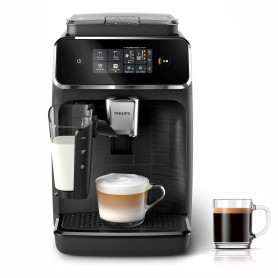 Philips Machine à Expresso Entièrement Automatique Séries 2300-4 Boissons, Écran tactile couleur moderne, LatteGo, SilentBrew, B Philips Machine à Expresso Entièrement Automatique Séries 2300-4 Boissons, Écran tactile couleur moderne, LatteGo, SilentBrew, B