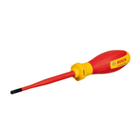 Bosch Professional tournevis VDE plat/PH1x100 (certifié jusqu'a 1 000 V, isolé avec un élastomere thermoplastique (TPE)) Bosch Professional tournevis VDE plat/PH1x100 (certifié jusqu'a 1 000 V, isolé avec un élastomere thermoplastique (TPE)) 25,53 €