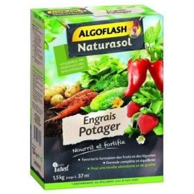 ALGOFLASH NATURASOL Engrais Potager - 1,5 kg ALGOFLASH NATURASOL Engrais Potager - 1,5 kg 33,02 €
