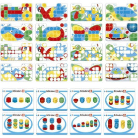 Articolors - Jeu éducatif - EDUCA - Empilement de jetons colorés et formes géométriques - Des 2 ans Articolors - Jeu éducatif - EDUCA - Empilement de jetons colorés et formes géométriques - Des 2 ans 35,43 €