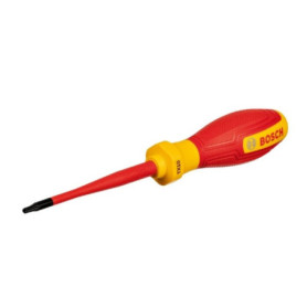 Bosch Professional tournevis VDE plat TX10x75 (certifié jusqu'a 1 000 V, isolé avec un élastomere thermoplastique (TPE)) Bosch Professional tournevis VDE plat TX10x75 (certifié jusqu'a 1 000 V, isolé avec un élastomere thermoplastique (TPE))