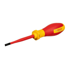 Bosch Professional tournevis VDE plat 5,5x100 (certifié jusqu'a 1 000 V, isolé avec un élastomere thermoplastique (TPE)) Bosch Professional tournevis VDE plat 5,5x100 (certifié jusqu'a 1 000 V, isolé avec un élastomere thermoplastique (TPE))