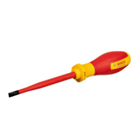 Bosch Professional tournevis VDE plat 6,5x125 (certifié jusqu'a 1 000 V, isolé avec un élastomere thermoplastique (TPE)) Bosch Professional tournevis VDE plat 6,5x125 (certifié jusqu'a 1 000 V, isolé avec un élastomere thermoplastique (TPE))