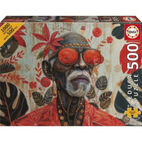 Puzzle - EDUCA - Gardien des Tropiques - 500 pieces - Paysage et nature - 68 x 48 cm Puzzle - EDUCA - Gardien des Tropiques - 500 pieces - Paysage et nature - 68 x 48 cm