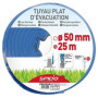 Tuyau plat d'évacuation - SPIDO - 25 m - Ø 50 mm - 4 bars